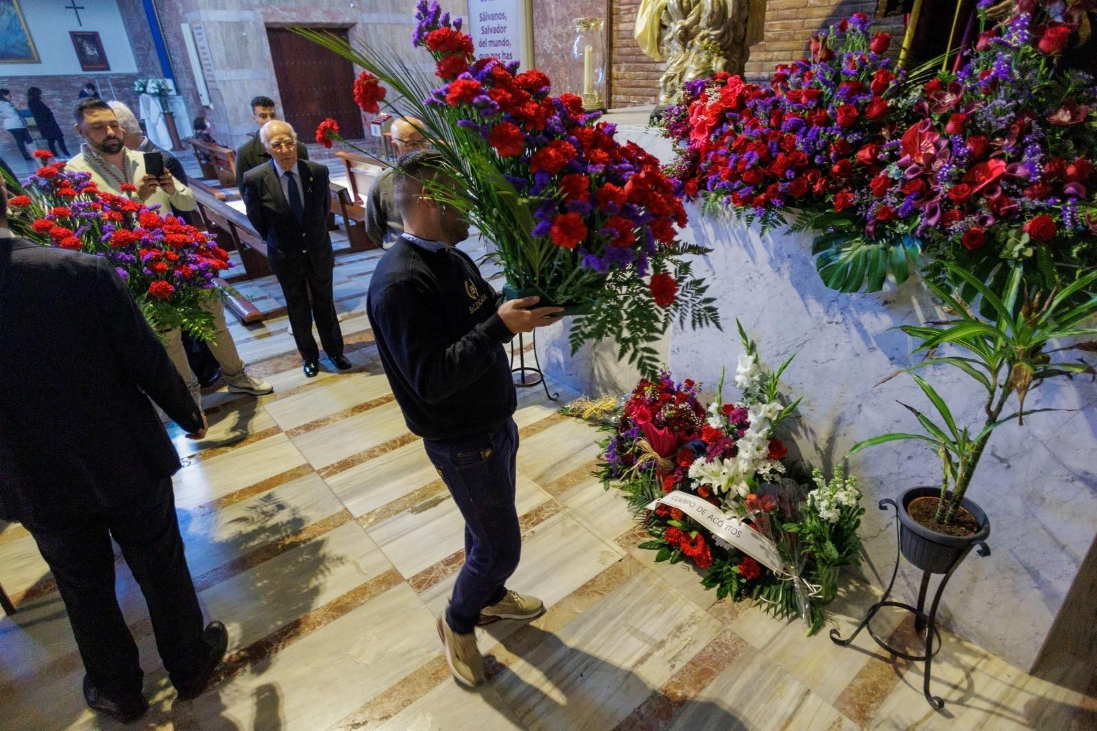Imágenes de un Jueves Santo atípico en el Huerto de la Semana Santa de Cádiz 2023