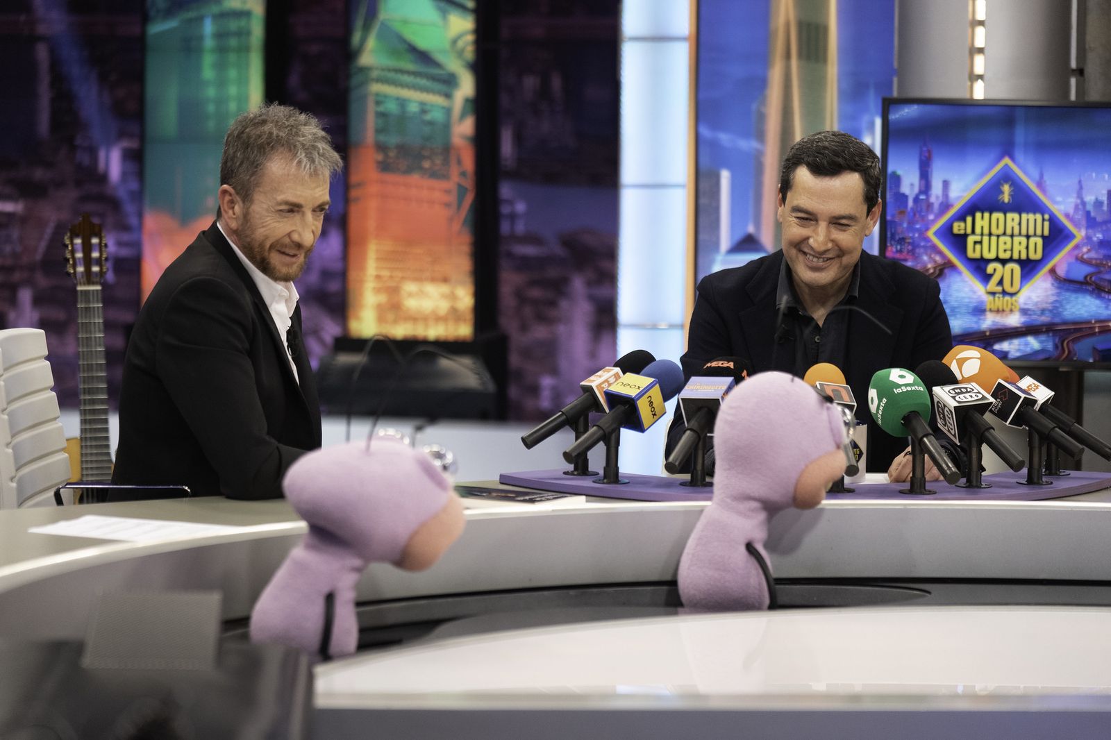 Juanma Moreno, en 'El Hormiguero'.