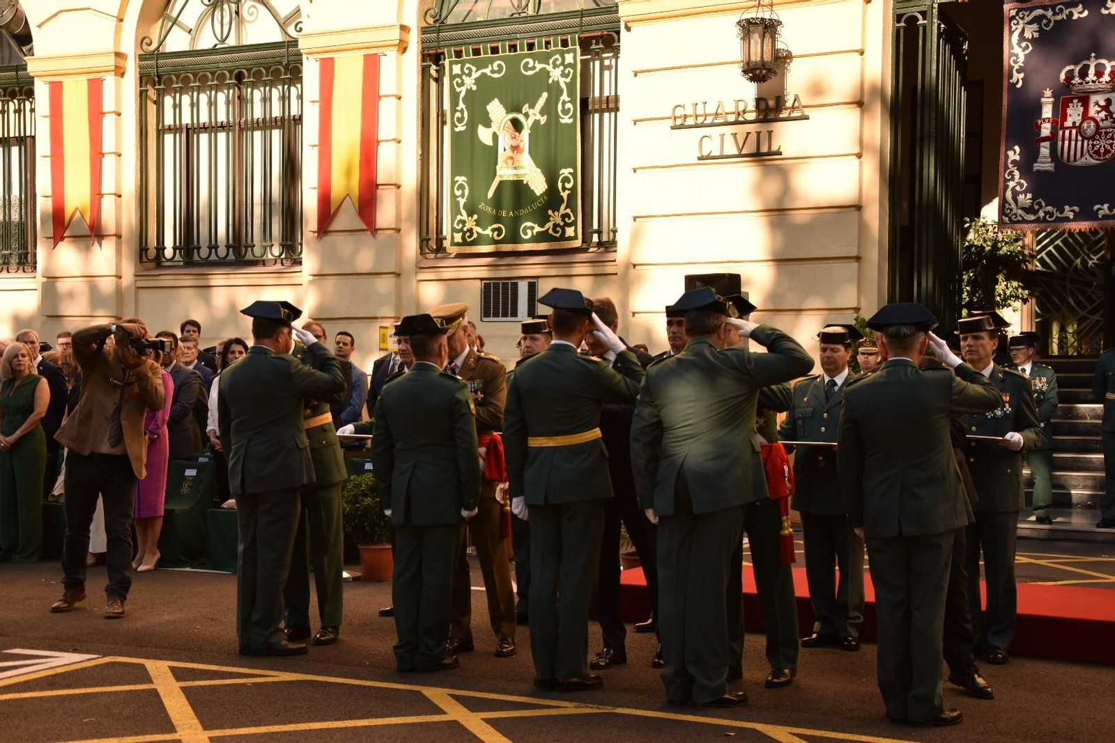 La Guardia Civil celebra en Sevilla su 179 aniversario