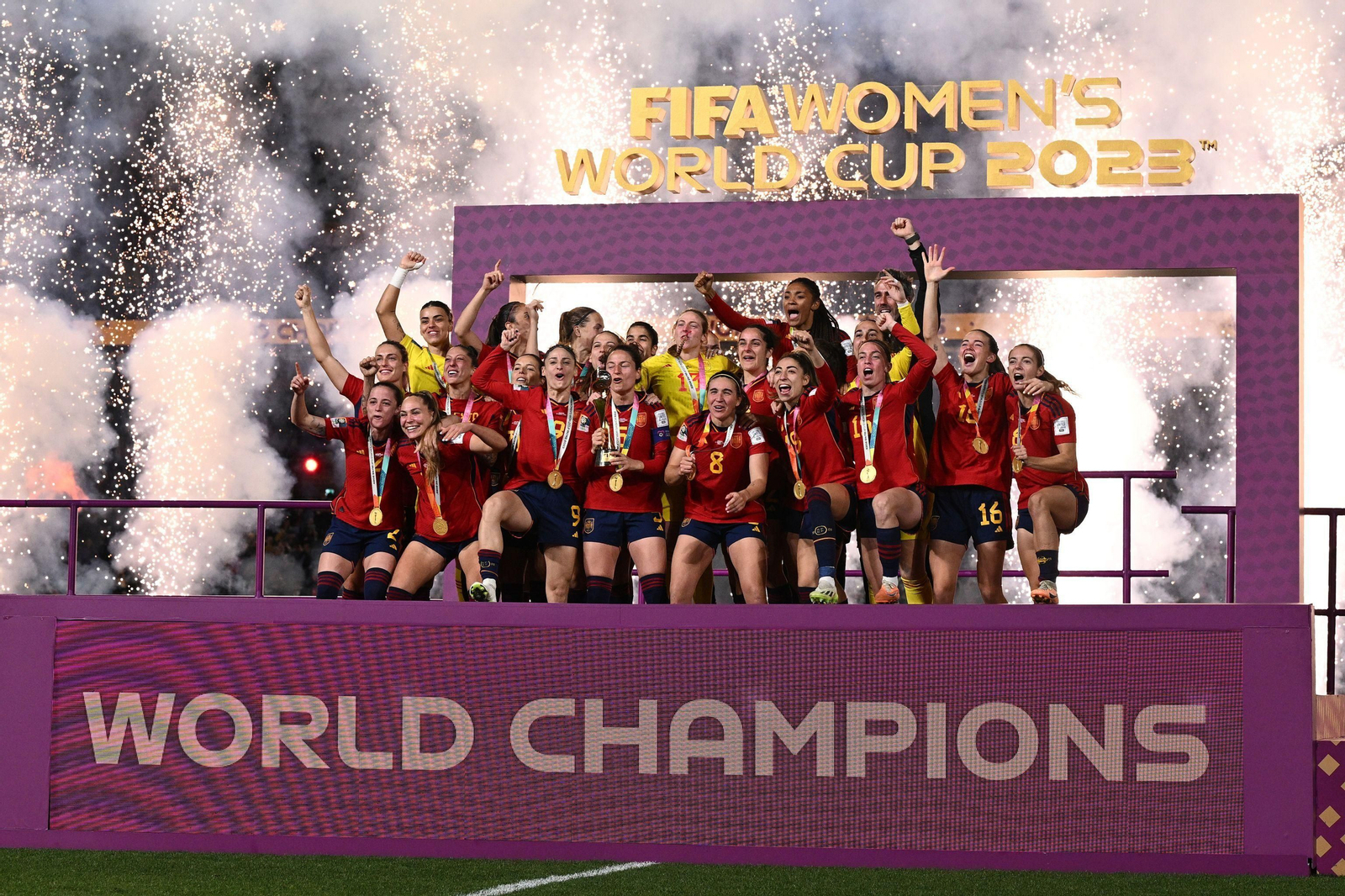Fotos de la final femenina del Mundial entre España e Inglaterra