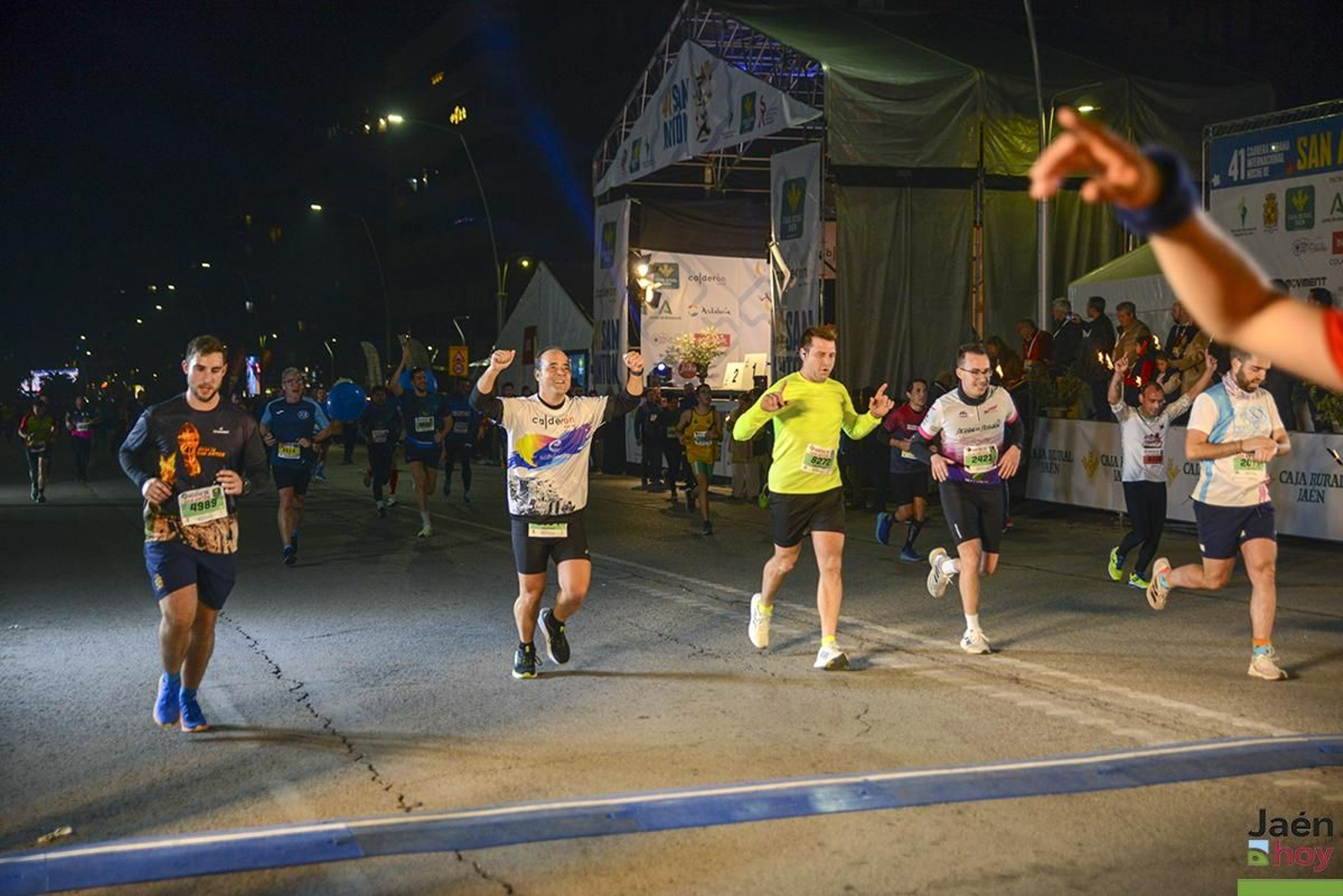 Corredores élite de la San Antón