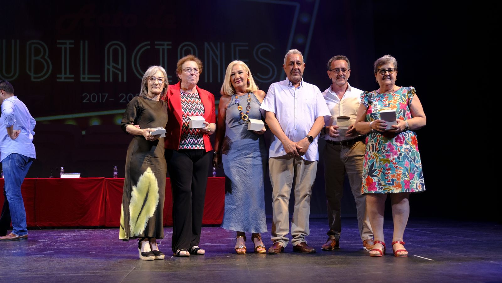 Imágenes del acto de jubilación de los profesionales del Distrito Sanitario Almería