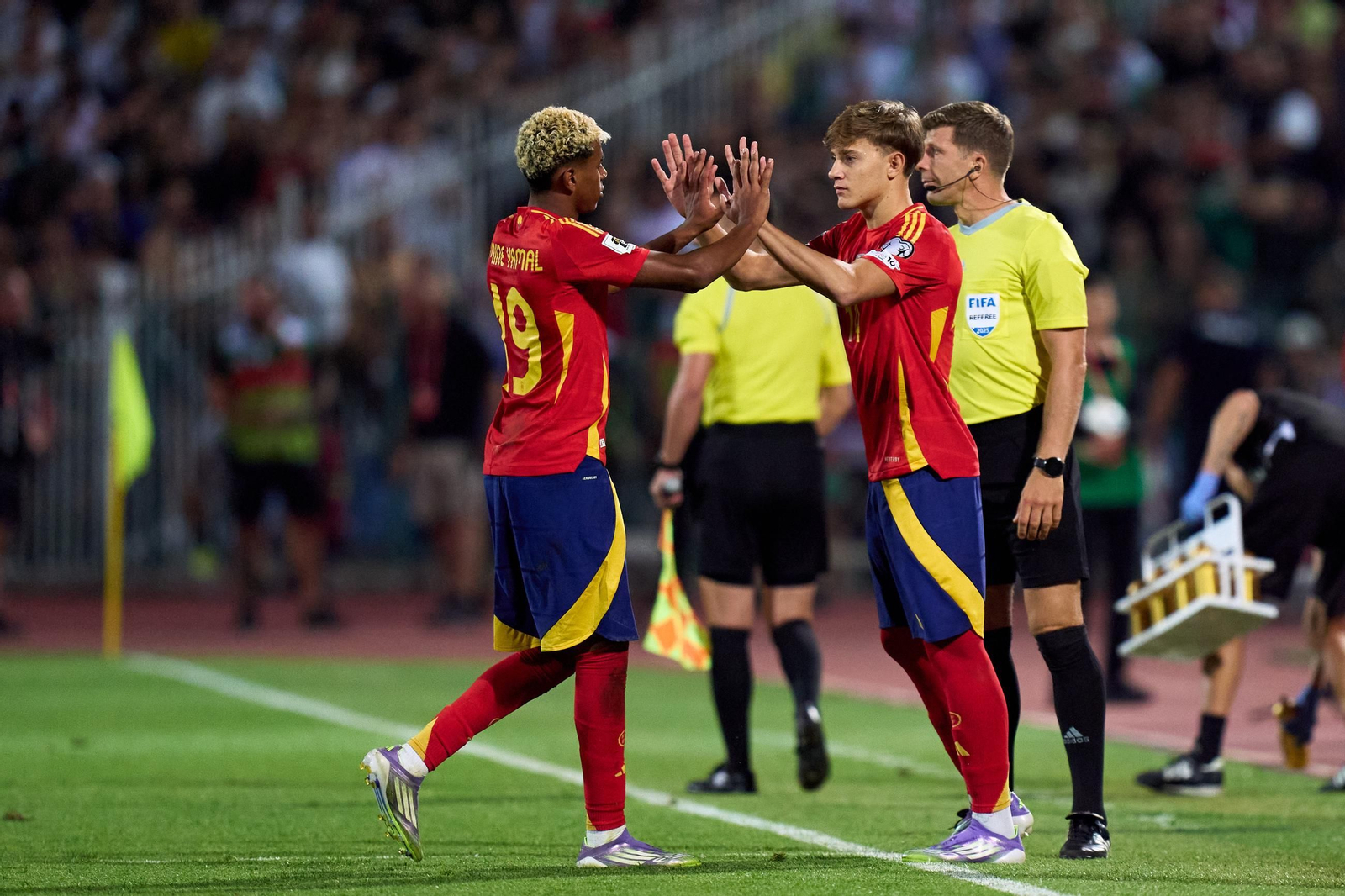 Las mejores fotos del Bulgaria-España