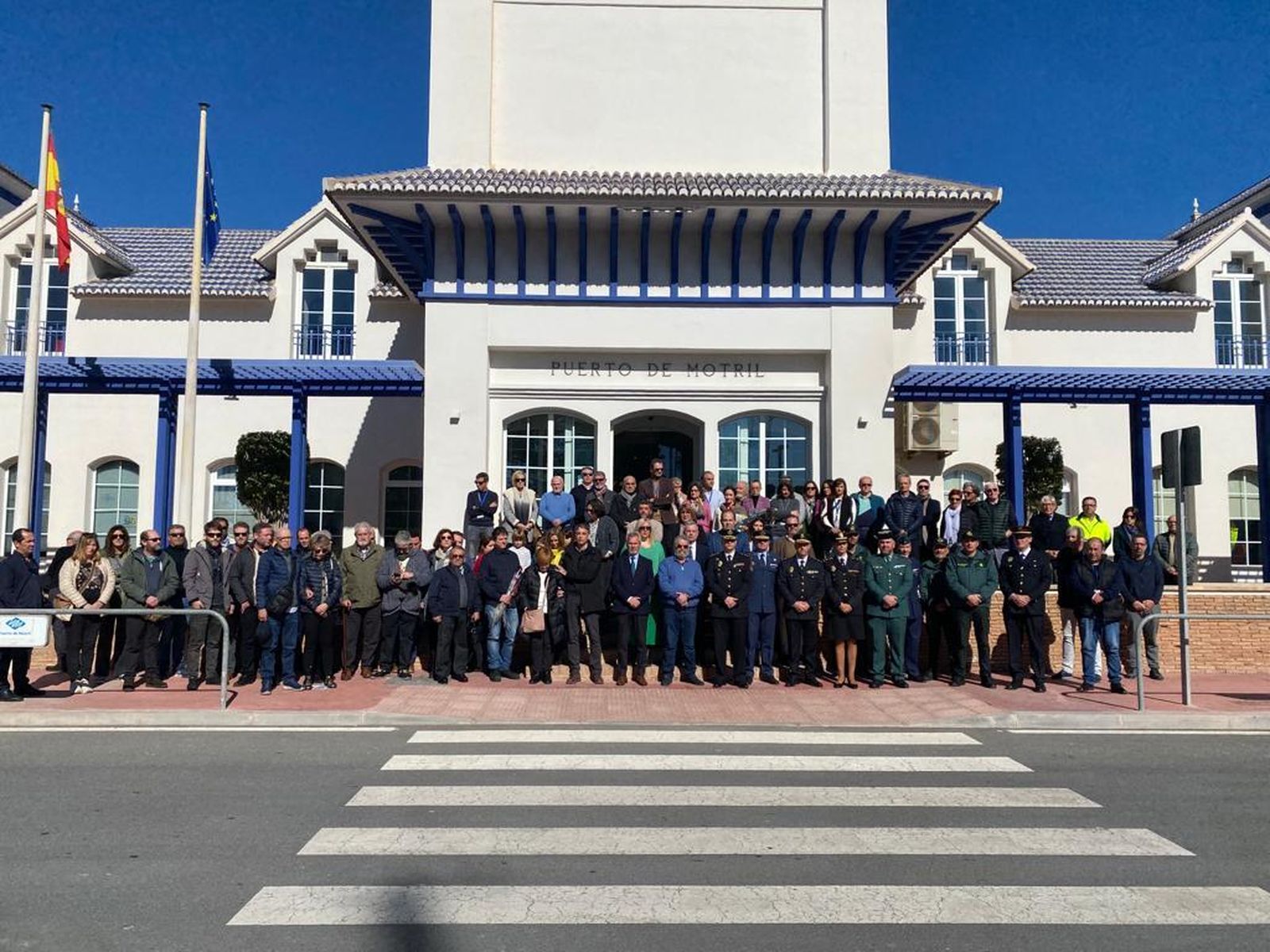La comunidad portuaria de Motril rinde un homenaje a Ángel Díaz Sol tras su fallecimiento
