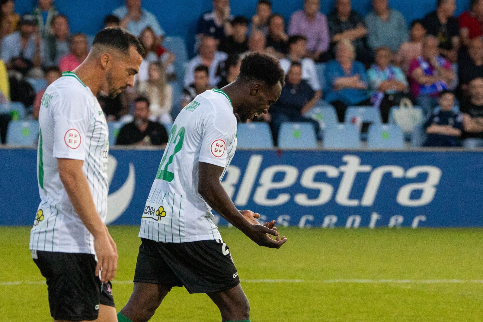 Las imágenes de la afición del Córdoba CF en Linares