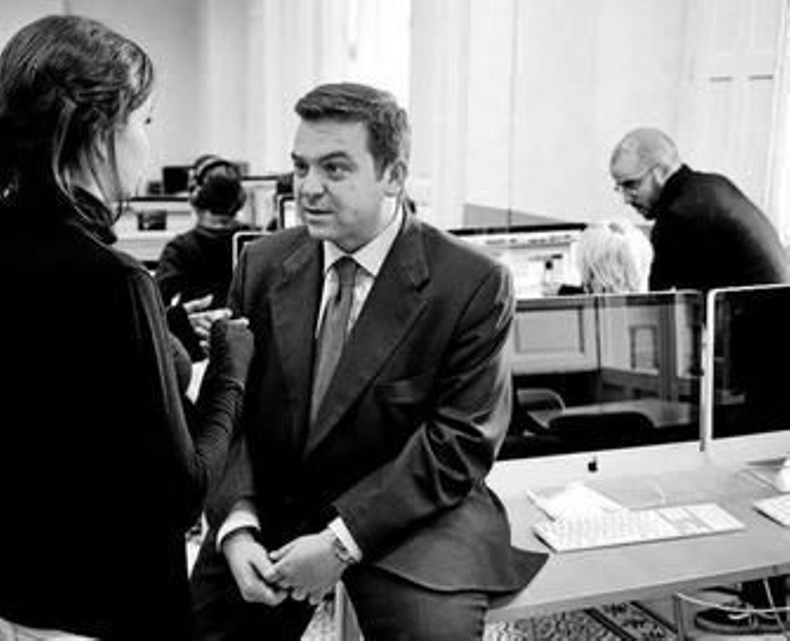 Alumnos de la ESCO, durante un acto de promoción.