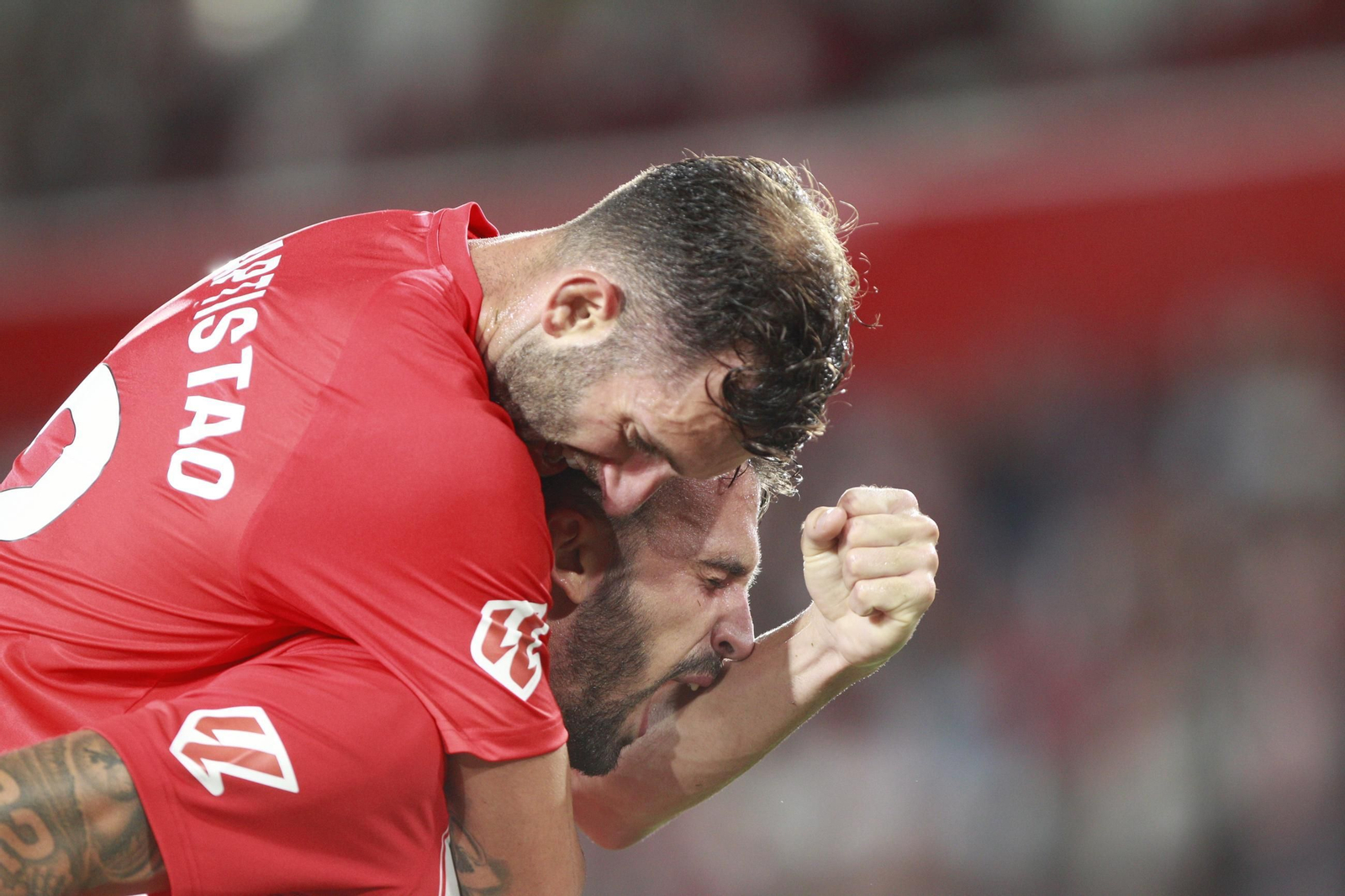 El partido U.D. Almería-Sporting de Gijón, en imágenes