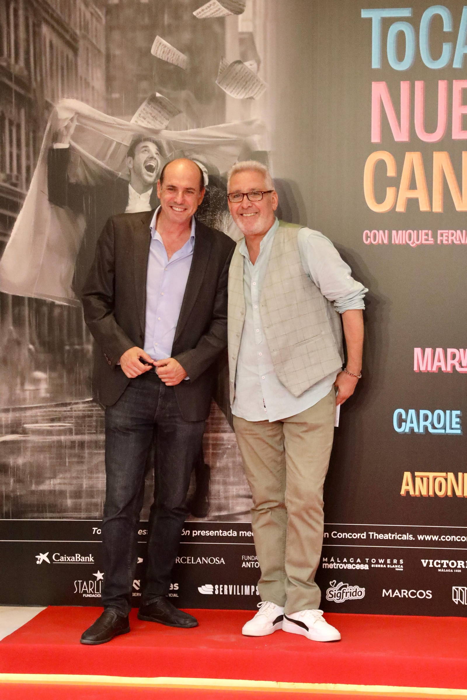 El estreno de 'Tocando nuestra canción', el nuevo musical de Antonio Banderas, en fotos