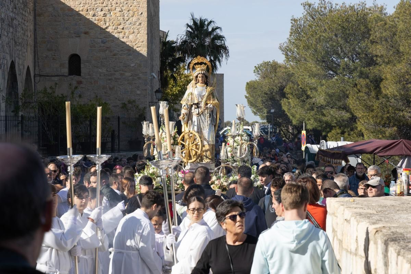 Romería en honor a Santa Catalina, en imágenes