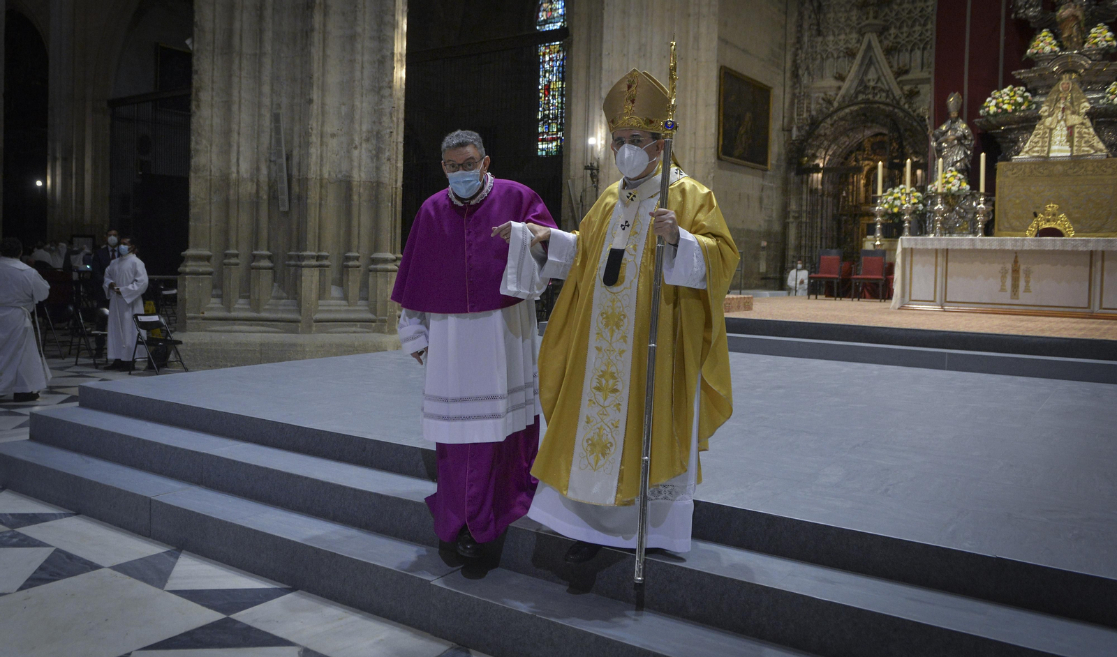 La Misa de despedida de Monseñor Asenjo, en imágenes