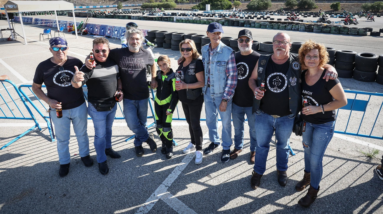 Éxito de la  II Gran Rodada Solidaria a favor de Diego y Valentina en Jerez