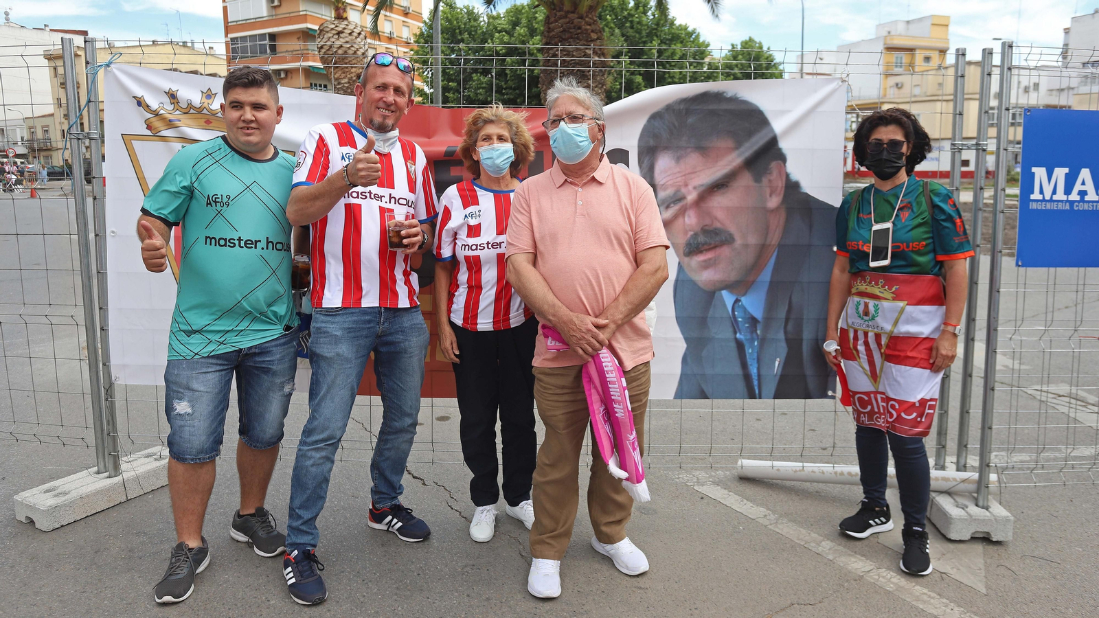 Fotos de la afición del Algeciras CF