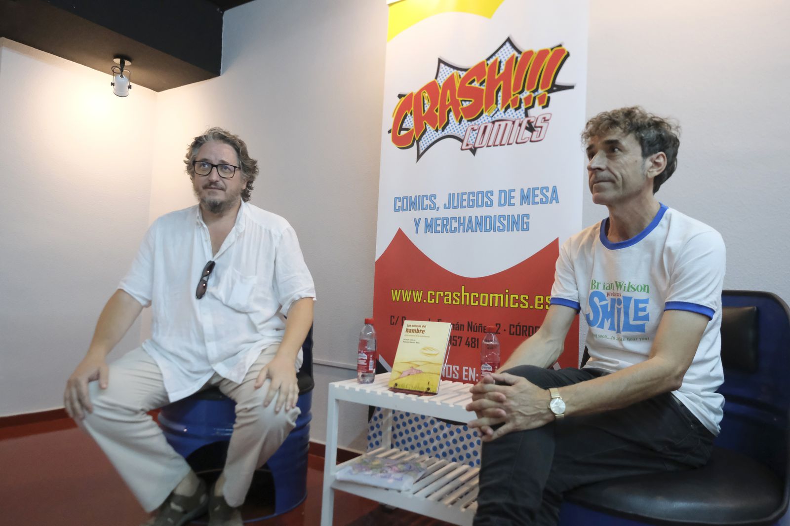 La presentación de 'Los artistas del hambre', de Fernando González Viñas, en imágenes