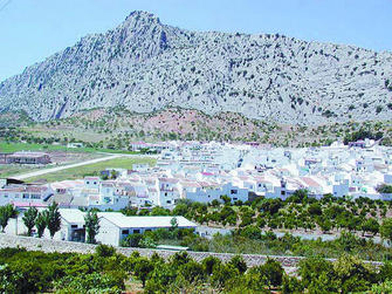 Vista panorámica del Valle de Abdalajís.