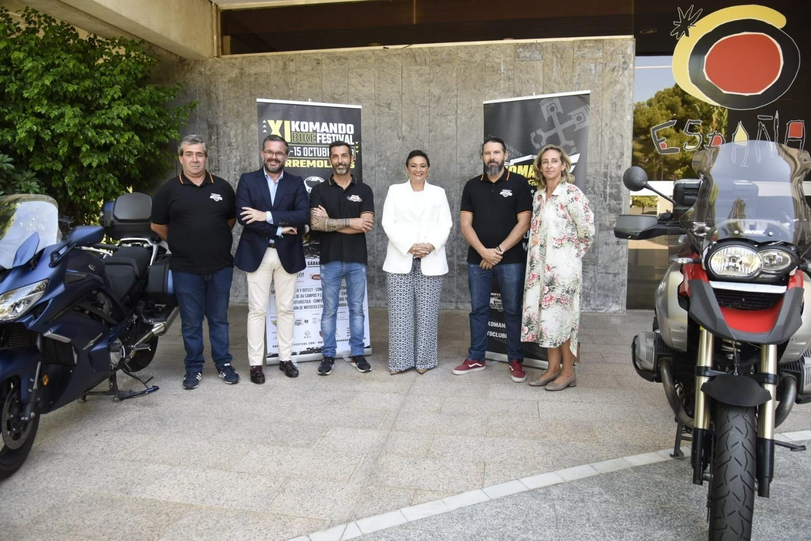La presentación del ‘Komando Bike Festival’. La presentación del ‘Komando Bike Festival’.
