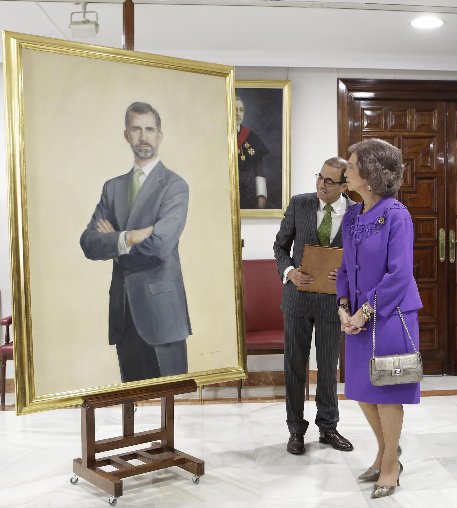 La Reina Sofía, en la entrega del I Premio Carrillo Salcedo