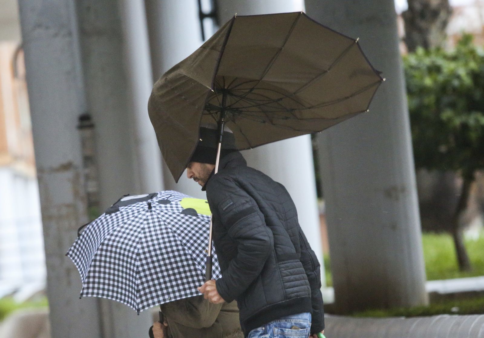 Las consecuencias del paso de 'Ana' por Málaga