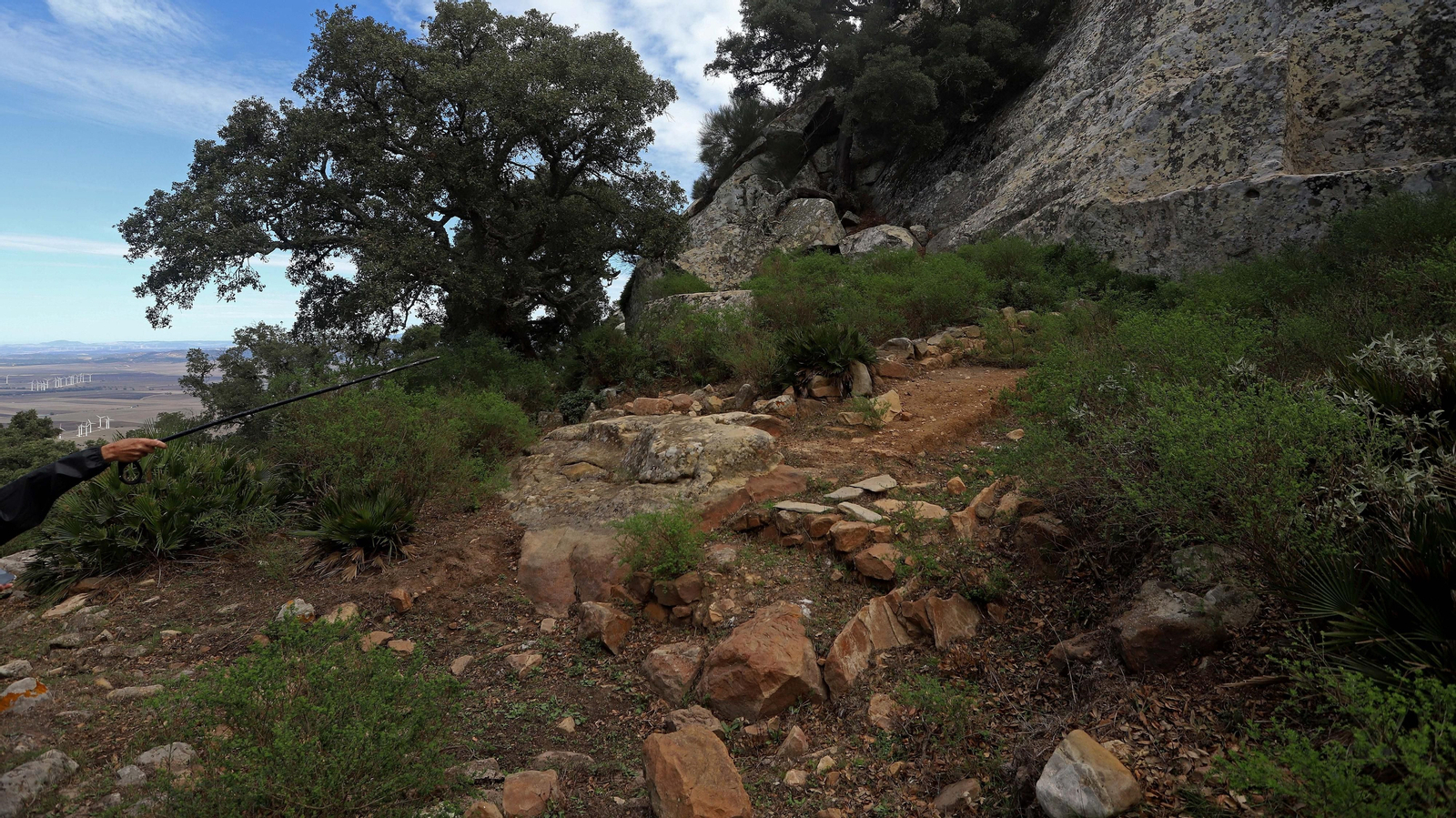 Fotos del asentamiento Turdetano de la Sierra de la Plata  en Tarifa