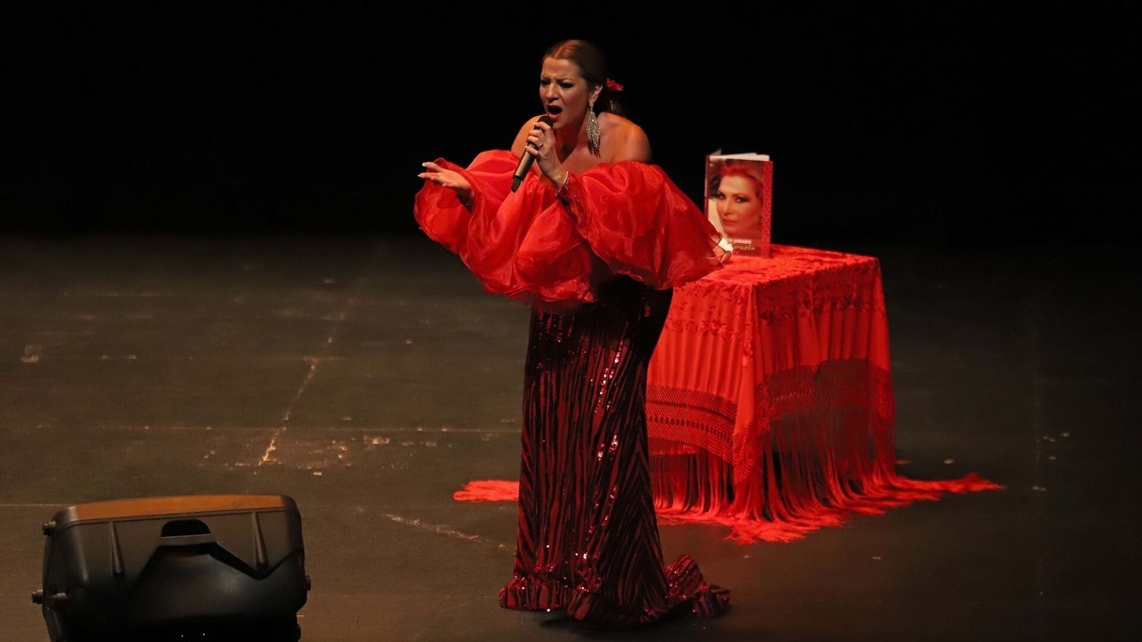 La linense Erika Leiva, durante un concierto en el Palacio de Congresos