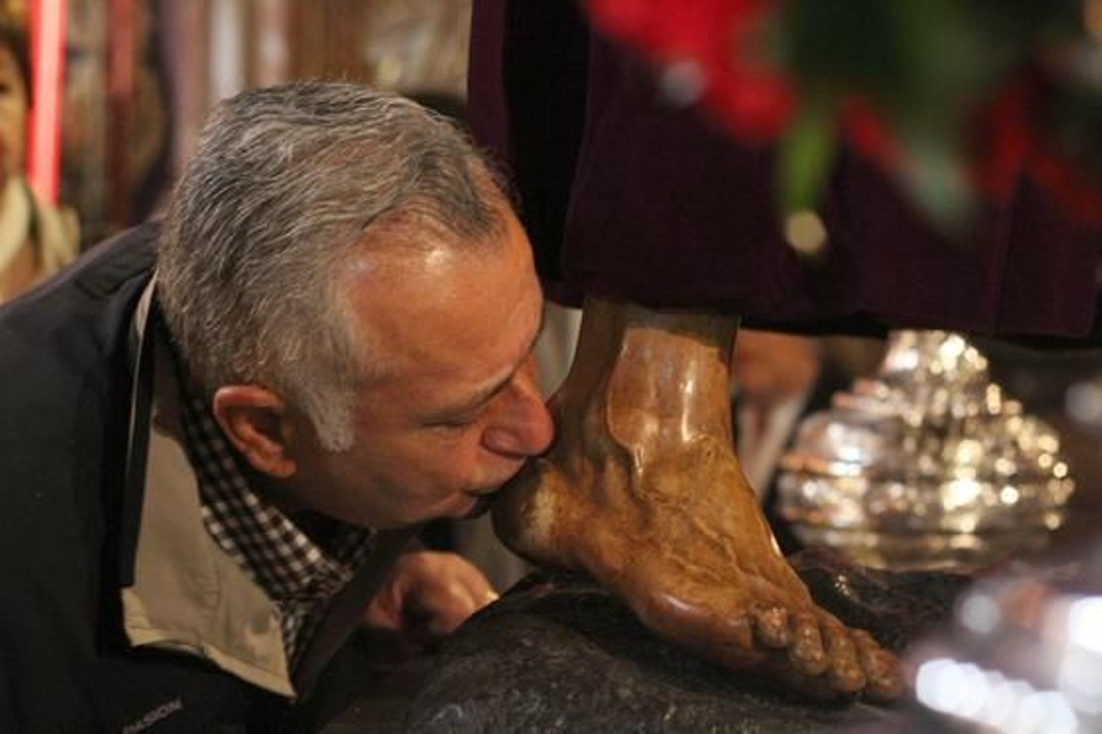 Besapié de Pasión.

Foto: Belén Vargas