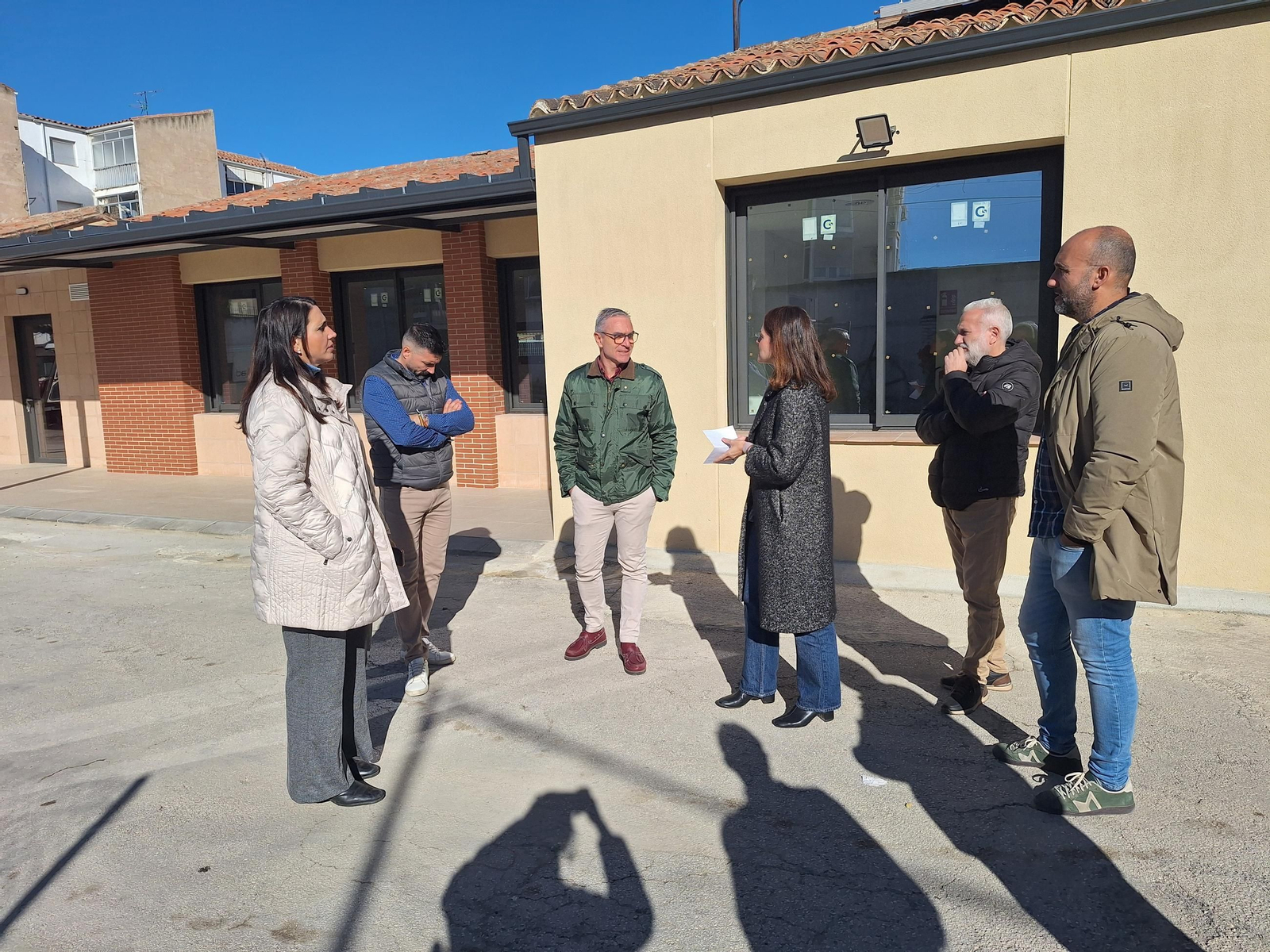 Recepción de las obras de la Escuela de la Hostelería.