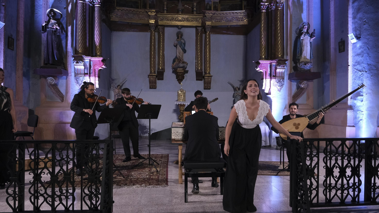 Concierto del grupo Forma Antiqua, en el Festival de Música Renacentista y Barroca de Vélez Blanco-Festimuvb 2023