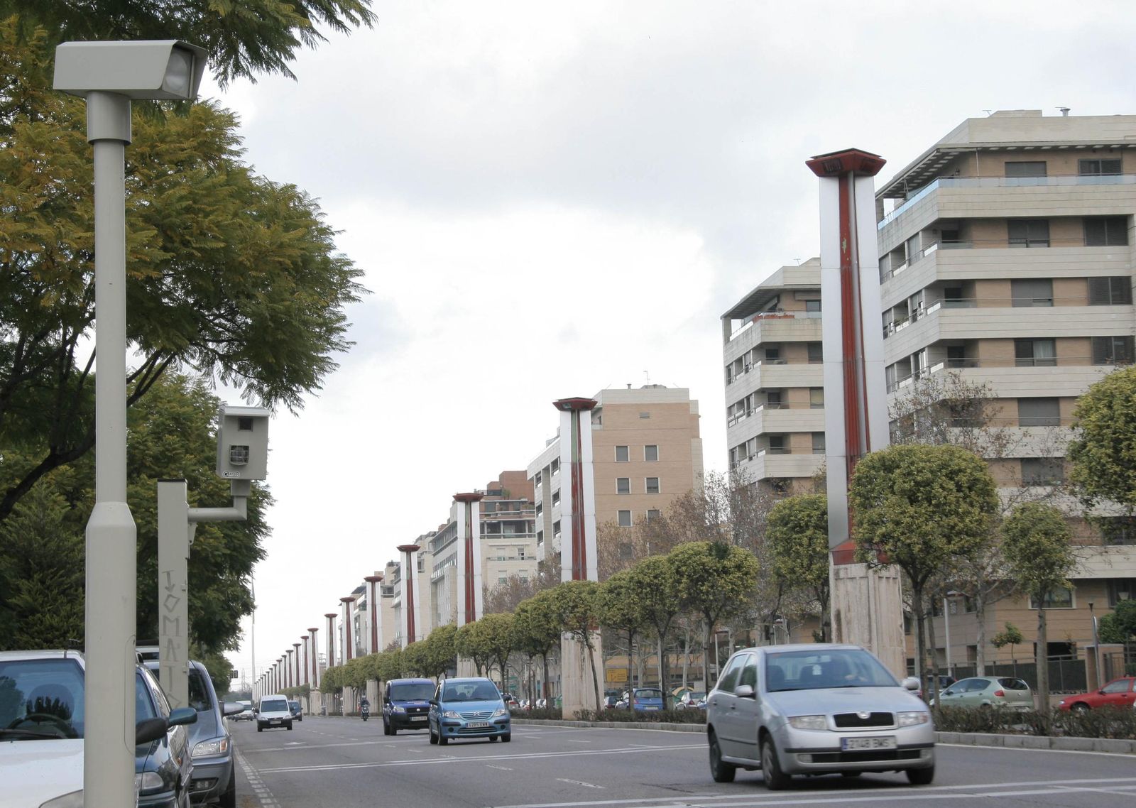 La avenida Alberto Jiménez Becerril.