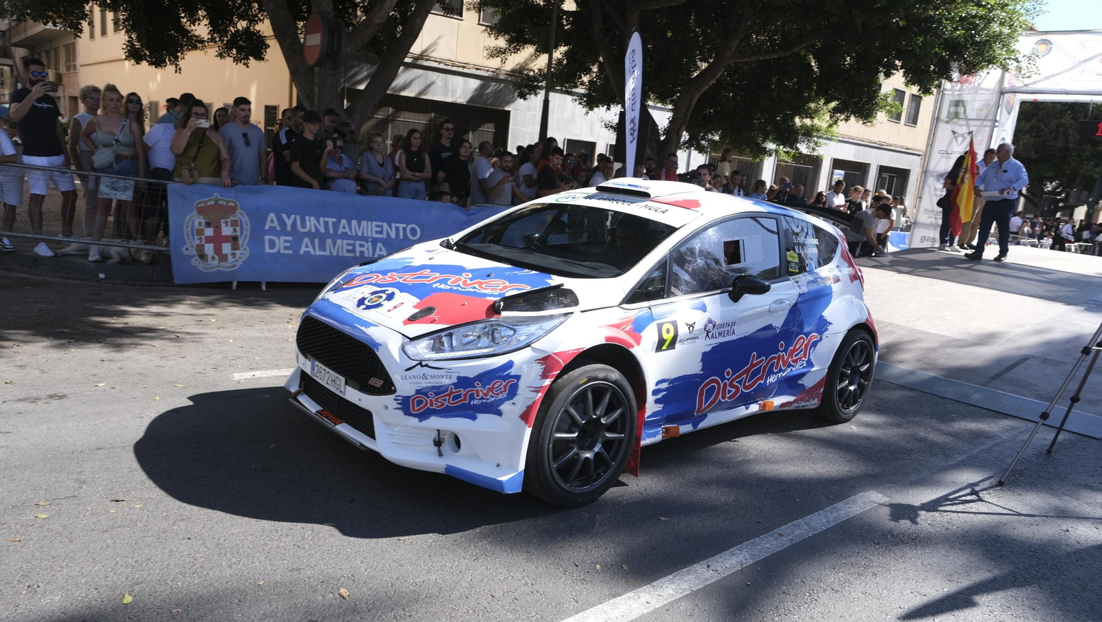 Imágenes de la salida del Rallye Costa de Almería