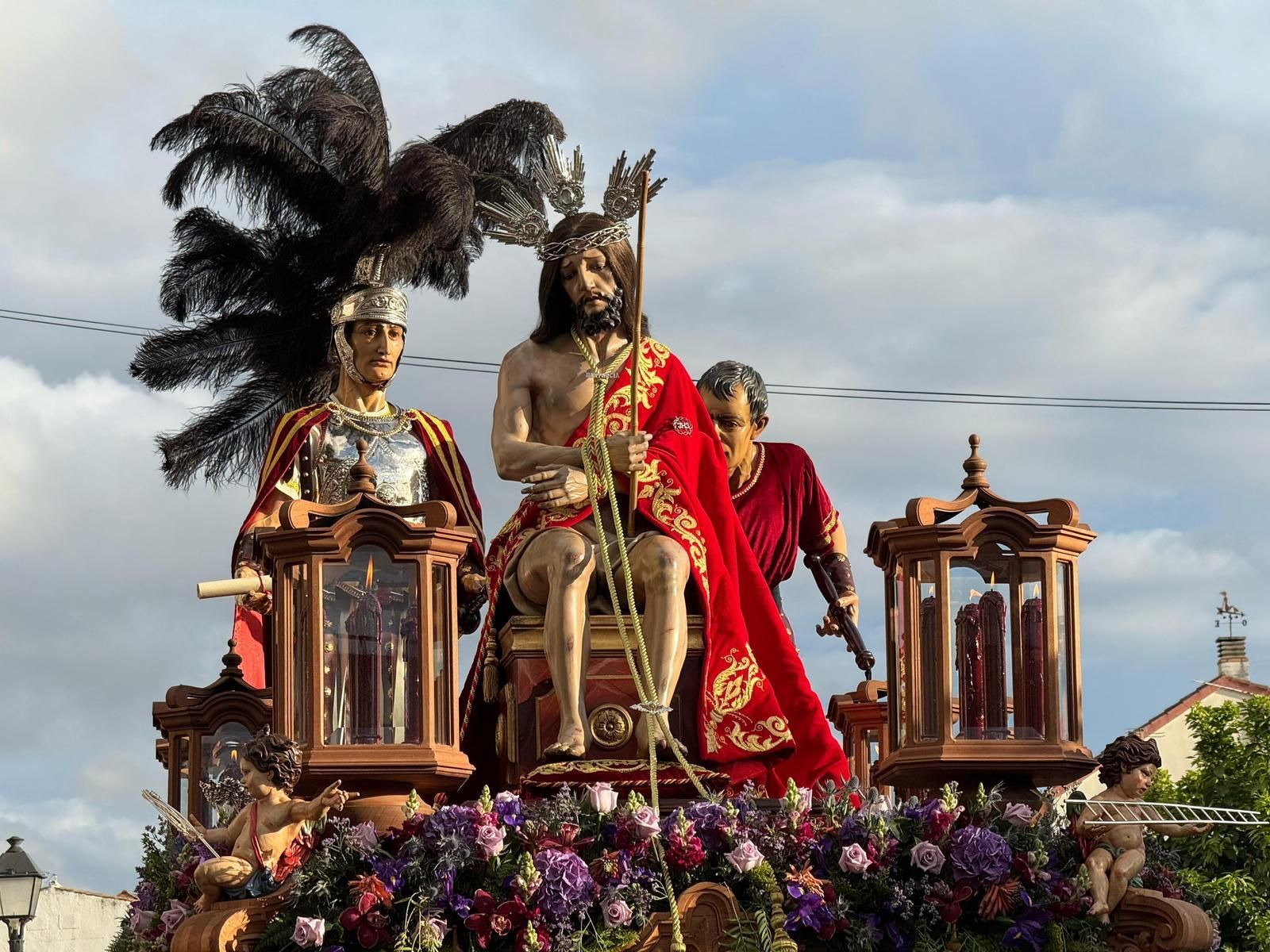 La procesión de la Hermandad de la Sentencia y Paz