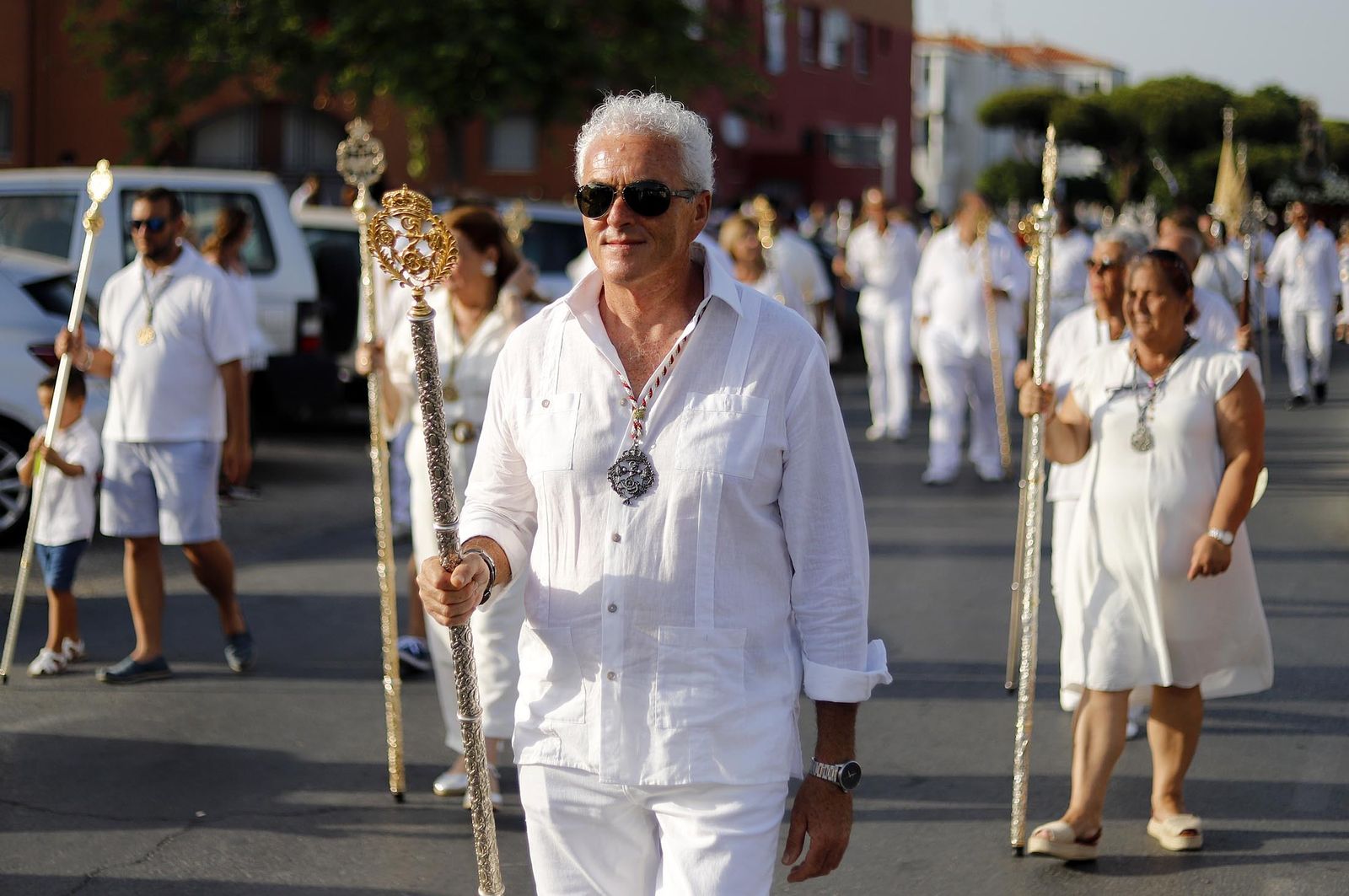 Imágenes de la procesión de la Virgen del Carmen en Punta Umbría