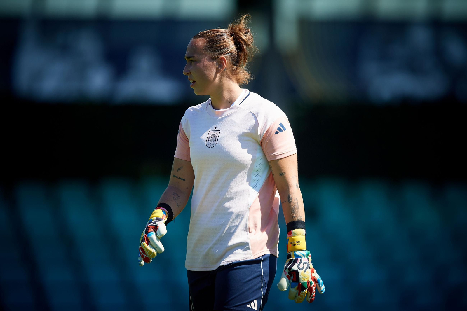 Las fotos de España antes de enfrentarse a Suiza en la Eurocopa femenina