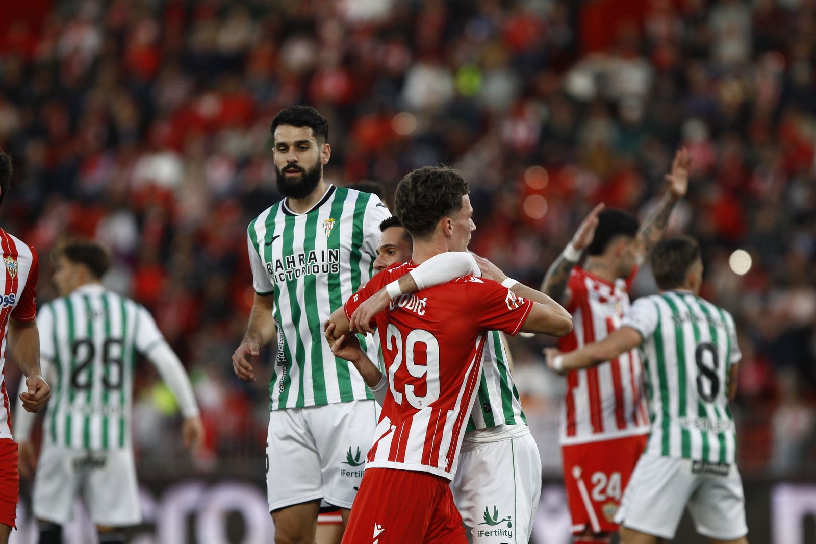 Las fotografías del partido U.D. Almería-Córdoba C.F.