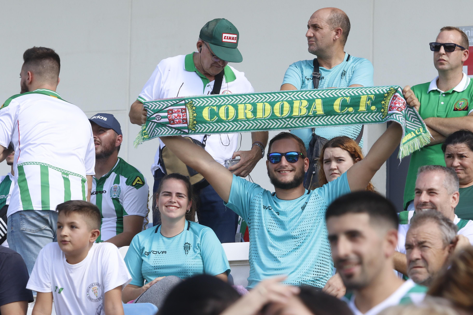 Las imágenes de la afición del Córdoba CF en el Alfredo Di Stéfano