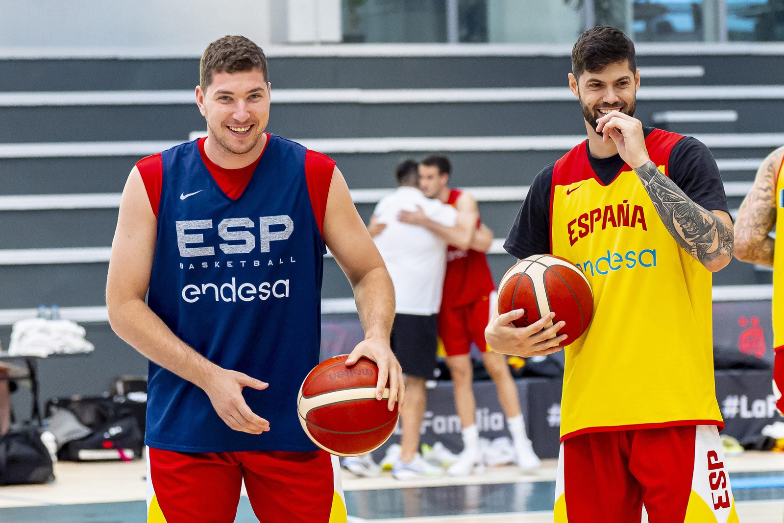 España vuelve a trabajar en Madrid con Alberto Díaz y Yankuba Sima España vuelve a trabajar en Madrid con Alberto Díaz y Yankuba Sima