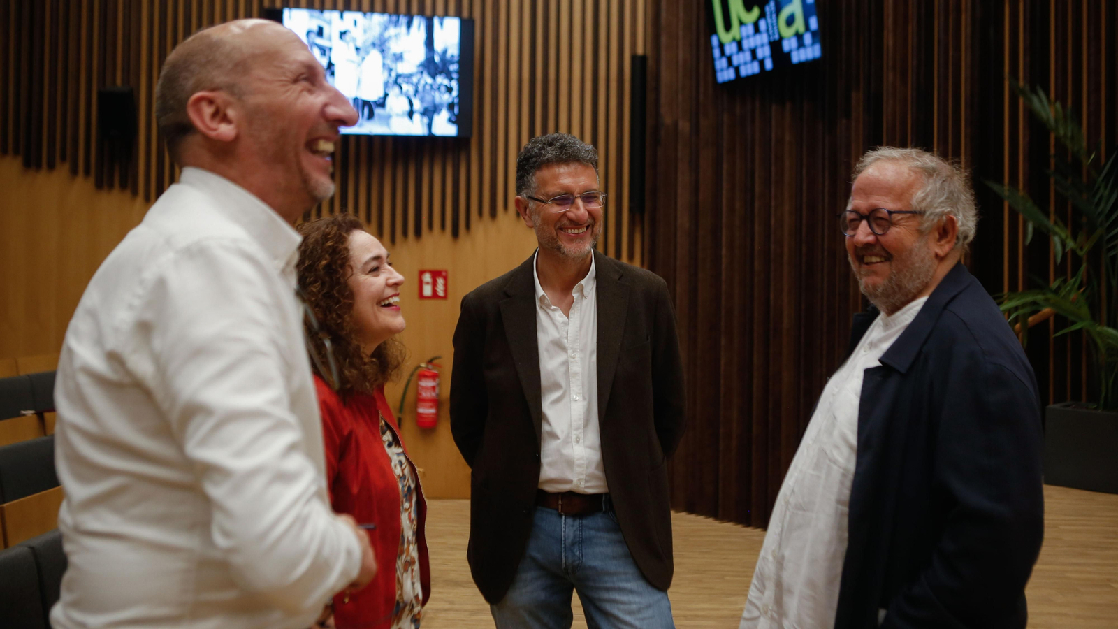 Fotos de la exposición y conferencia sobre el movimiento obrero en el Campo de Gibraltar