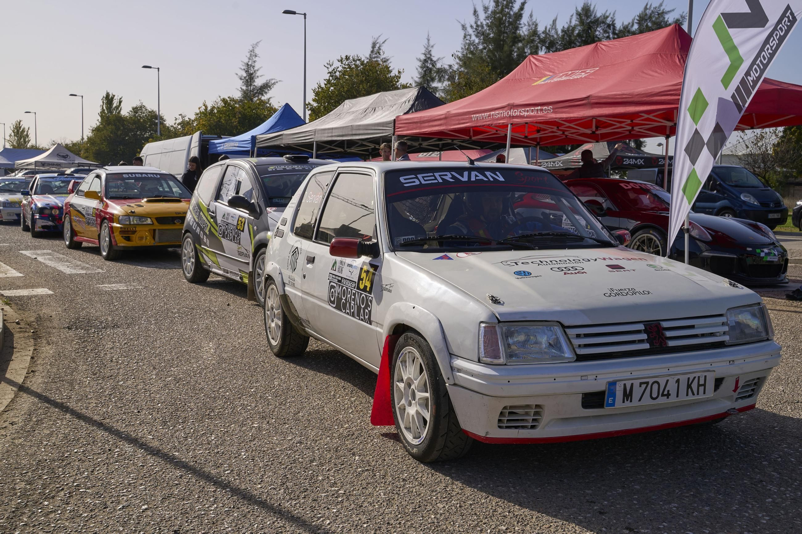 Las mejores fotos del espectacular arranque de la Subida a Trassierra