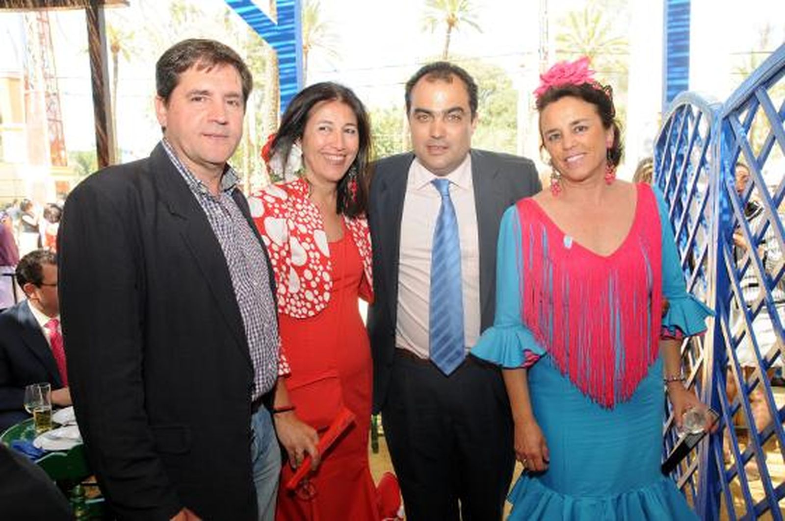 José Ramón Invernón, la periodista Tily Santiago, David Fernández, director de Diario de Jerez, y Ana Baños.

Foto: Manuel Aranda