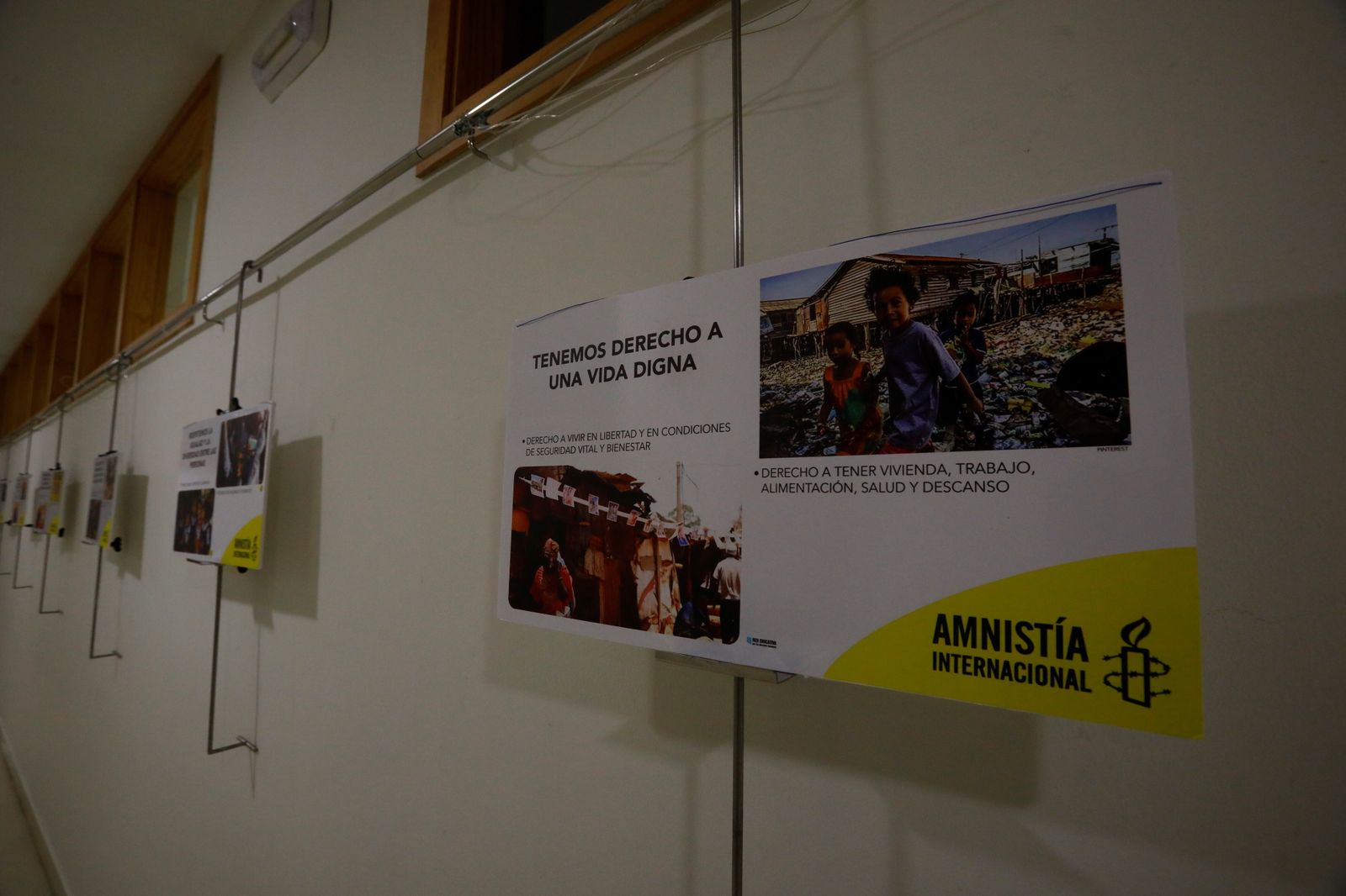 La exposición 'Derechos Humanos, presente y futuro' de Amnistía Internacional, en imágenes