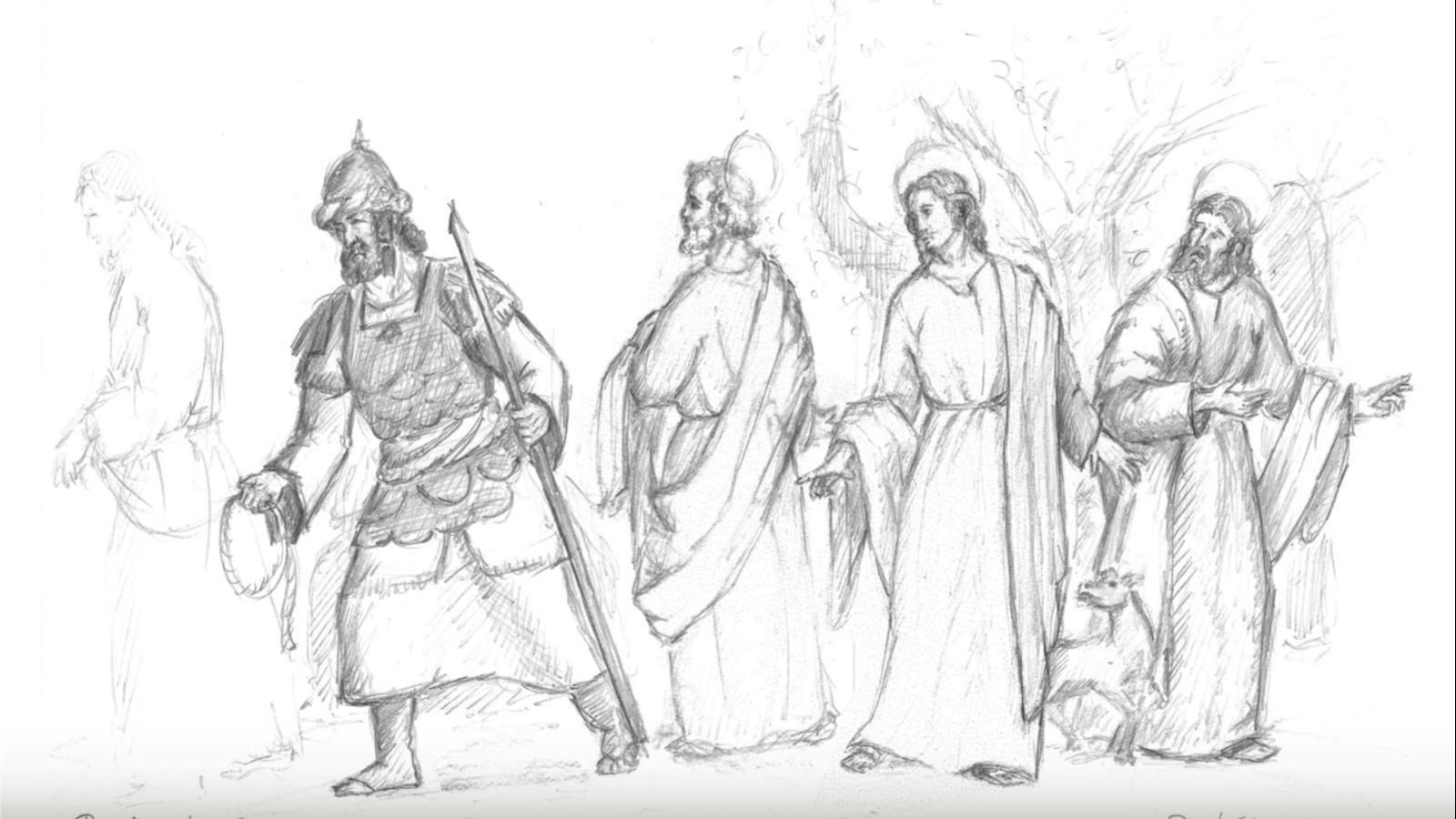 Proyecto del conjunto escultórico del 'Prendimiento de Jesús' de Granada