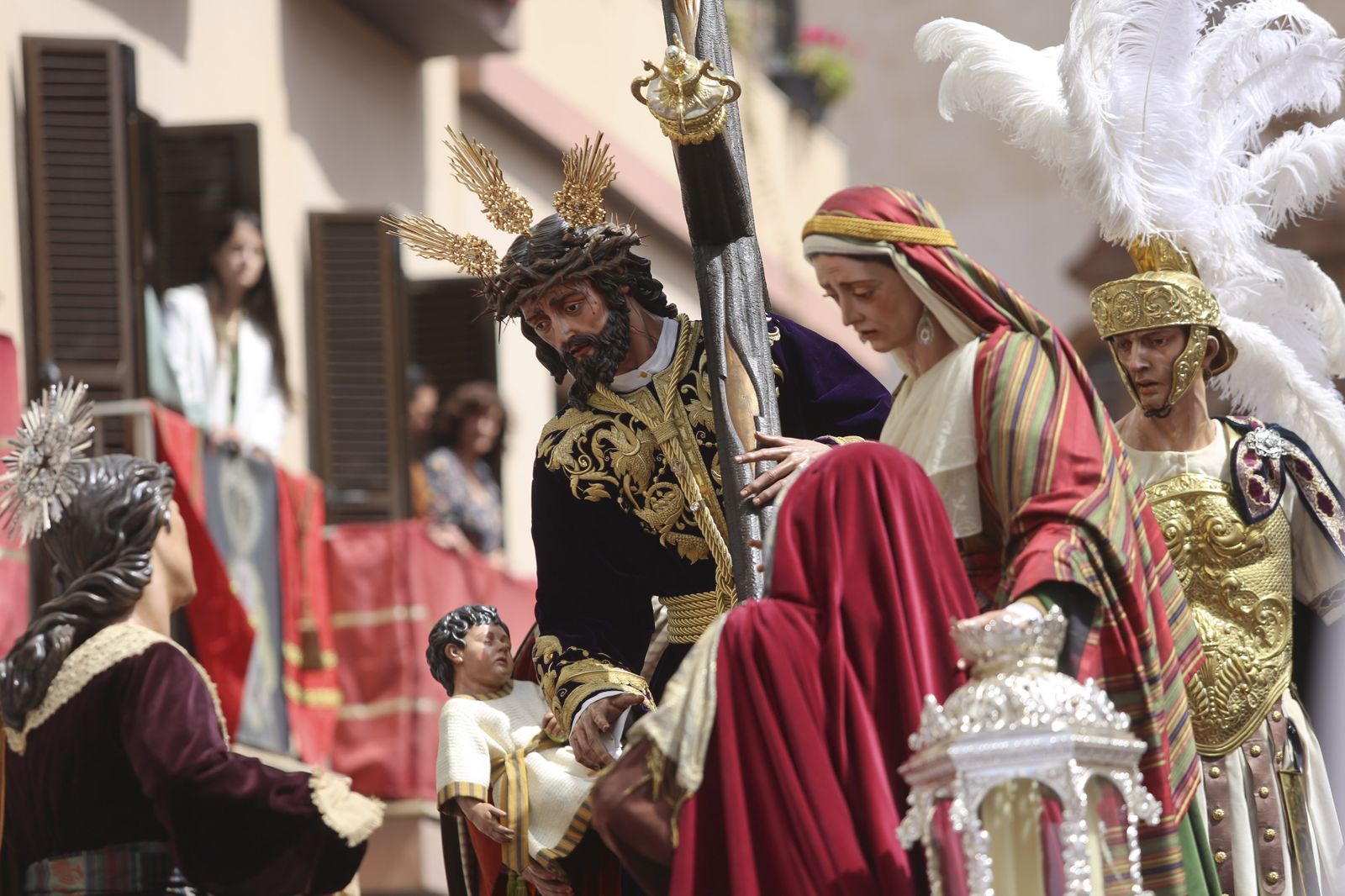 La procesión de Salutación este Domingo de Ramos, en fotos