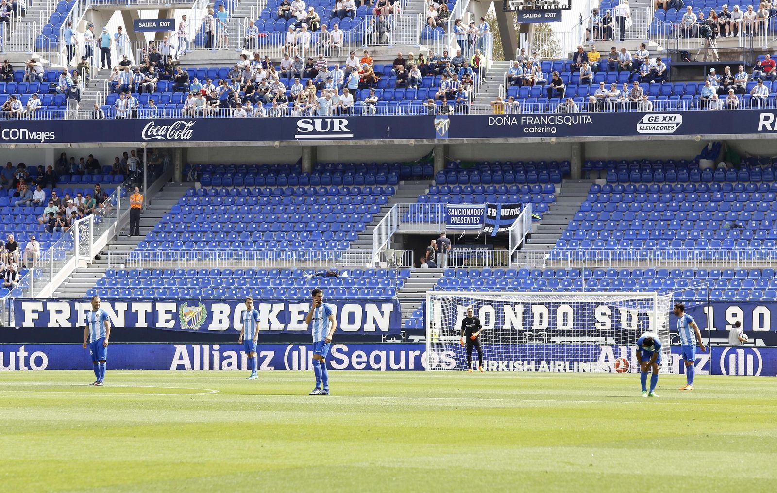 Las imágenes del Málaga-Real Sociedad