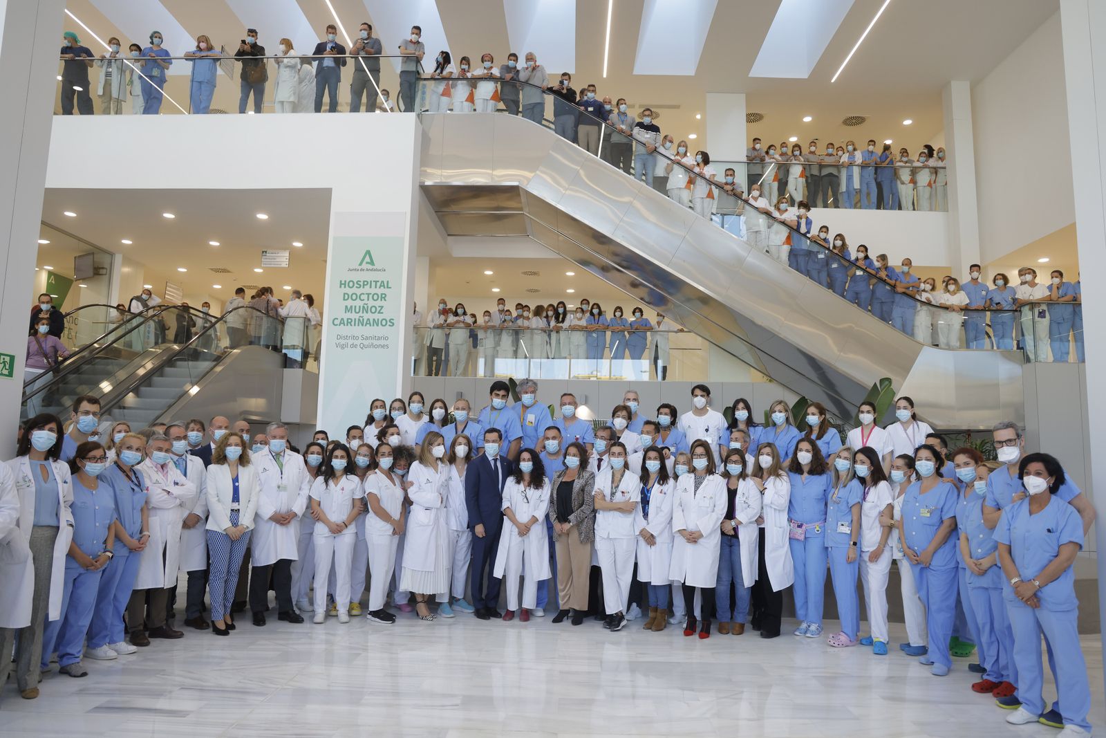 La inauguración del Hospital Doctor Muñoz Cariñanos, en imágenes
