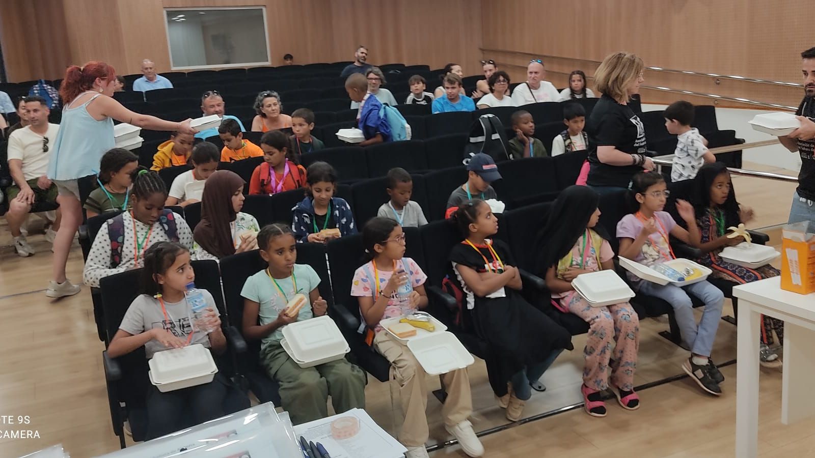 Recibimiento en el Espacio Alma del Ayuntamiento de Almería.