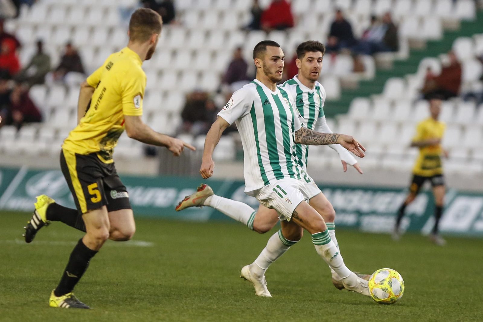 Moutinho, el día de su debut con el Córdoba CF, en el choque ante el Villarrubia.