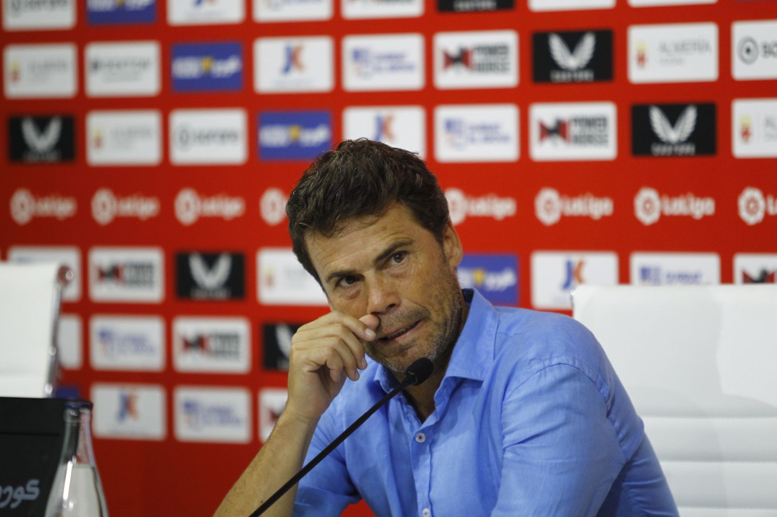 Imágenes del partido de fútbol U.D. Almería-Girona F.C.