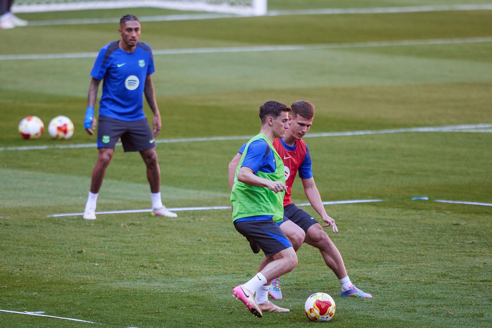 La fotos del día antes de la final de Copa Barcelona - Real Madrid