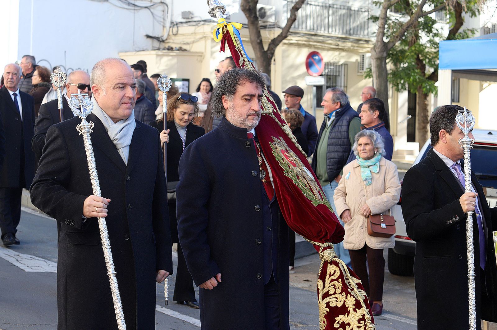 Imágenes de la procesión de San Sebastián en Huelva