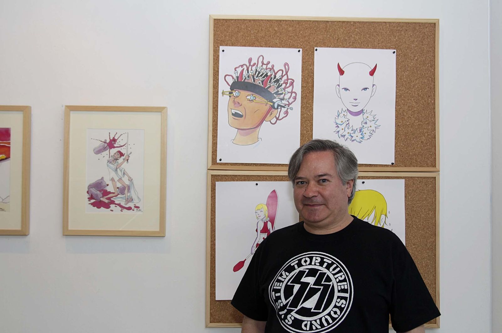 El dibujante Miguel Ángel Martín./EMILIO DE LA ROSA