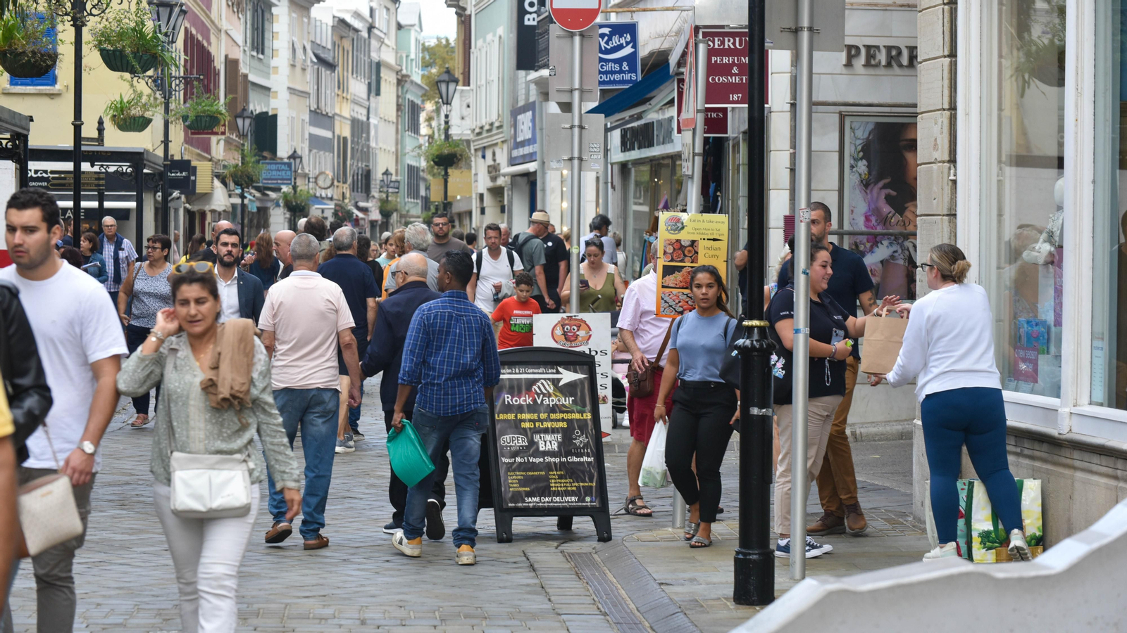 La jornada electoral en Gibraltar, en imágenes