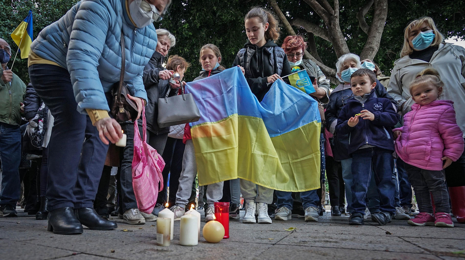 Concentración en Jerez por la paz en Ucrania
